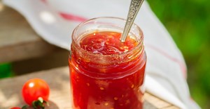 Confiture de tomates mûres