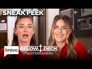 SNEAK PEAK: Bri Muller Kisses Joe Bradley | Below Deck Mediterranean (S9 E5) | Bravo