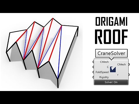 Grasshopper Crane Origami Architecture