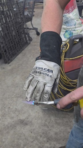Quick.and dirty tip on how to custom fit those leather gloves #fabrication #welding #homegym | Gorilla Strength Equipment