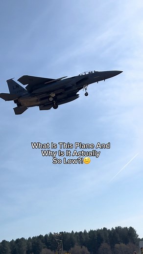 187K views · 855 reactions | This Plane Was Always Making A Weird ‘Weep Woop’ Sound As Well While Being So Low But I don’t know its name.. #aviation #planespotting #Planes #usaf | CA Aviation | Facebook