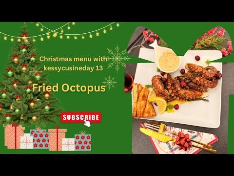 How to Make Golden Fried Octopus with Oven-Baked Potatoes | Easy Seafood Recipe
