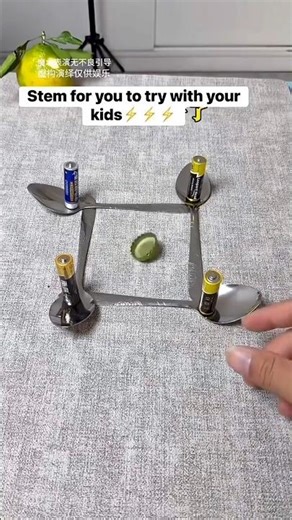 Battery And Coin Experiment #viral