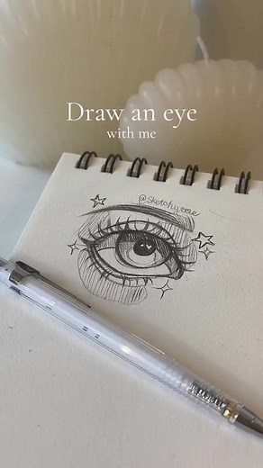 3.8K views · 145 reactions | So easy ! #easy #tiktok #eyes #drawing #sketch #art #artist #drawwithme | SketchyCore | Facebook