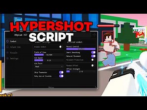 [FREE] Hypershot Script | Silent Aim, Hitbox, Aimbot, ESP, Speed | PC & MOBILE