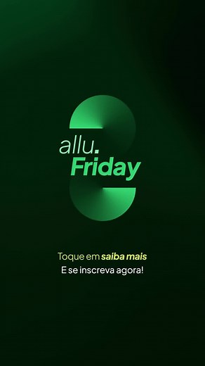 A maior allu.friday da história vem aí. Os melhores produtos do mundo, com os maiores descontos do ano. E quem estiver cadastrado vai receber tudo antecipadamente. iPhones, notebooks, vídeo games e muito mais. Tudo com condições que você nunca viu. Que ser um dos primeiros a receber ofertas exclusivas da Black Friday da allu? Então toque no link e entre para a nossa lista de espera. | Allu | Facebook