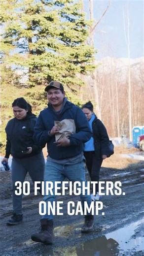 Snow on the ground. Fire season coming. No days off. 🔥