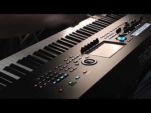 Yamaha MONTAGE M8X - Exploring the AN-X Synth Engine + Polyphonic Aftertouch (no talking demo)