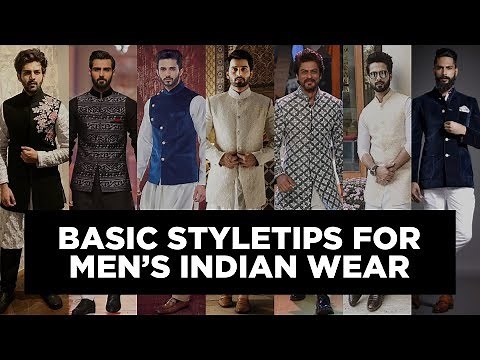 Indian Traditional Dressing Tips for Men | Mens Indian Attire Basic Style Tips