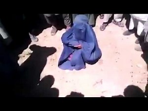 Shocking: Taliban publicly execute woman with AK-47