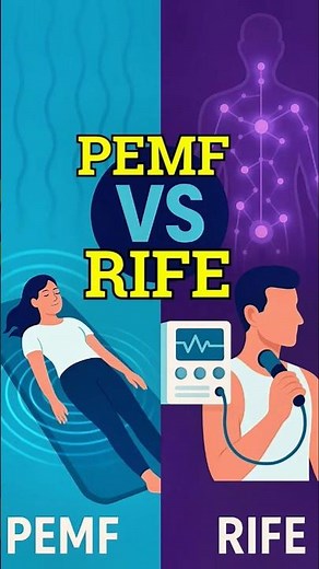 PEMF vs Rife: What’s the Difference in Healing Power? #shorts #rifefrequency #pemf