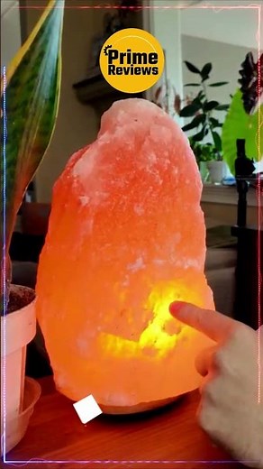 Himalayan Salt Lamp 🌙 Relaxing Night Light for Bedroom
