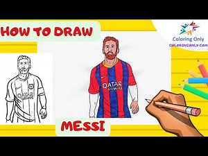 How To Draw Messi