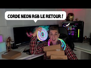 Le meilleur néon flexible LED RGB kit complet-Effet rainbow🌈 🎁