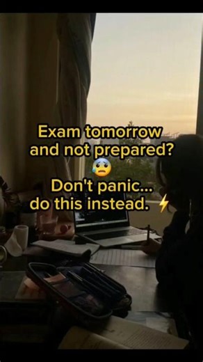 How to Study One Day Before Exams ⚡📚 (Last-Minute Smart Tips)