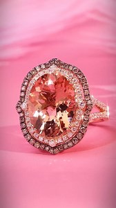 Luxury, femininity, and elegance meet in Le Vian couture jewelry. 💖💍 | Leo Marks Jewelers