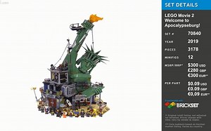 LEGO 乐高大电影2旗舰 2019年 70840 欢迎来到末日堡 视频评测