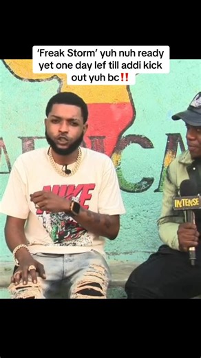 Qbe on Instagram: "A mi mek yuh have a buzz right now seh thanks youth‼️ @shawn_storm_official #ponatimin #fyp"