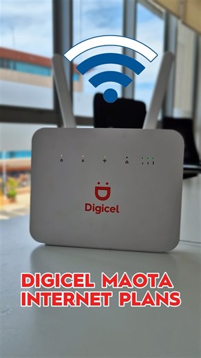 Digicel Samoa offers a range of Maota (Home Internet) plans to keep you connected: - $129: 500GB for 28 days - $100: 200GB for 28 days - $200: 2TB for 28 days {FREE ROUTER VIA PURCHASE A BUNDLE} Whether you’re at home, in the office, at the shop, or enjoying a meal at a restaurant, Maota Internet Plans ensure you’re always connected to what matters most. 📲😍✨ Stay online, stay productive, and stay entertained with Digicel❤️ #maotaplans #router #digicelpacific | Digicel