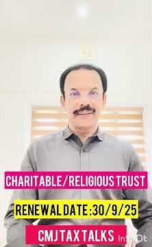 🔁Renew 12A. Retain tax relief. Deadline: 30.09.2025⏳