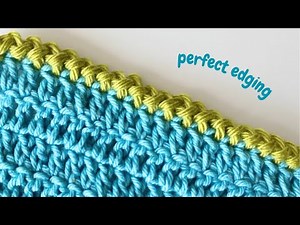 The Easiest CROCHET EDGING You've Ever Seen!