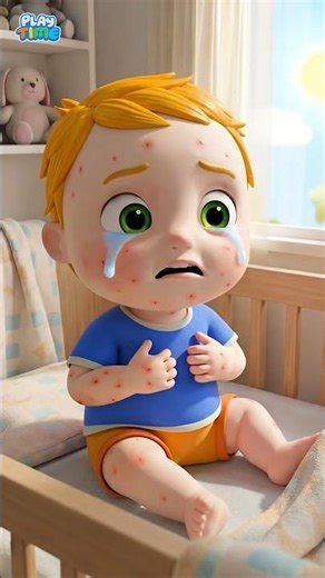 Oh No! Mosquito Bit Baby 😭🦟 | Baby Boo Boo Song | Baby Cartoon Nursery rhymes #shorts #babysongs