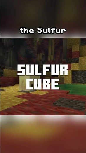 NEW SULFUR CAVE AND SLIME #minecraftupdate #minecraftlive #minecraftslime #sulfurcave #sulfurslime