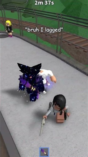 I did this with my friends btw don't do this in public servers 🌌 #mm2 #mm2roblox
