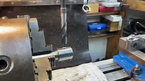 187K views · 2.4K reactions | Drilling the 39/64” hole in the chuck wrench body, making good use of the CRC TrueTap foamy cutting fluid. I do love a well ground drill bit  | Abom79 | Facebook