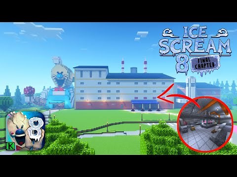 ICE SCREAM 8 UPDATE EXTRACTION ROOM IN MINECRAFT