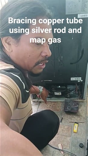 Bracing Copper Using Mapp Gas And Silver Rod