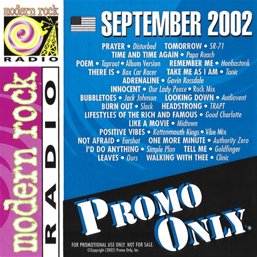 Various - Promo Only Modern Rock Radio: September 2002