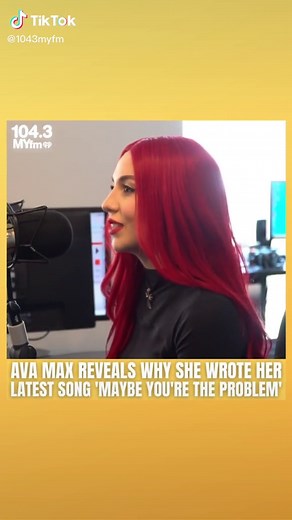 Ava Max Talks About Her New Song 'Maybe You’re The Problem'