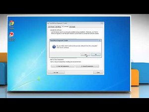 How to remove Trend Micro® security software from Windows® 7 without password