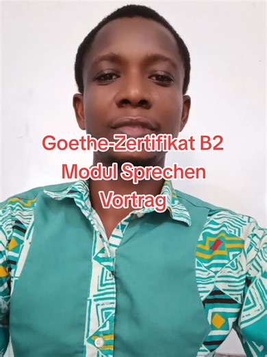 Mit Erfolg zum Goethe-Zertifikat B2, Modul Sprechen, Vortrag, Beispiel Finanzierung des Studiums #Deutsch #Deutschlernen #exam #learnontiktok