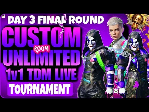 1v1 TDM TOURNAMENT FINAL DAY 3 LAST ROUND #pubgmobile
