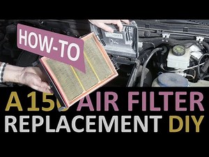 Mercedes A-Class A150 (W169) AIR FILTER Replacement