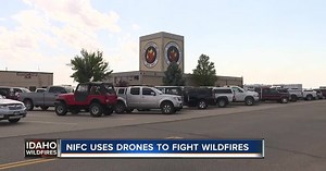 National Interagency Fire Center uses drones to help fight wildfires, keep firefighters safe