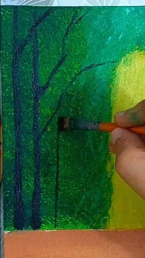 Easy Natural Landscape Oil Painting for Beginners