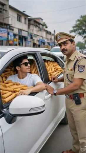 Pure spring roll gir gye😢 #shorts #ai #police #springroll