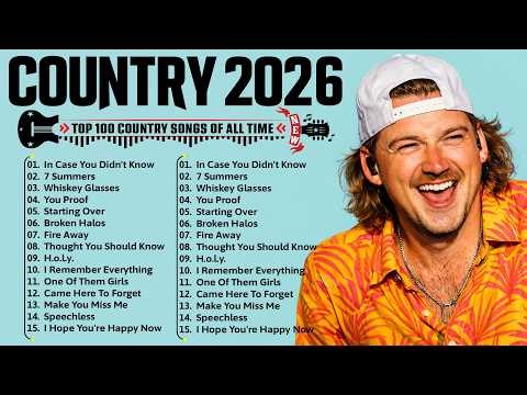 Country Music Mix 2026 - Morgan Wallen, Luke Combs, Chris Stapleton, Kane Brown, Blake Shelton,