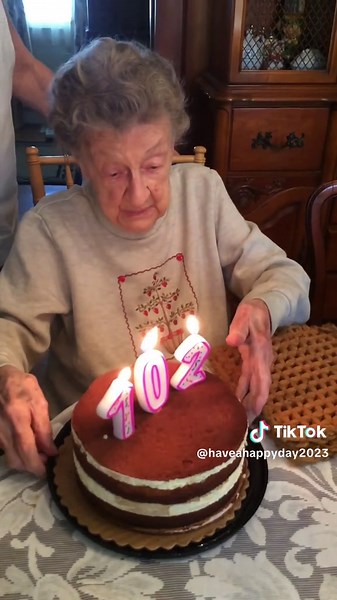 #grandma #birthday #cake #candles #blowout #teeth #dentures #funny