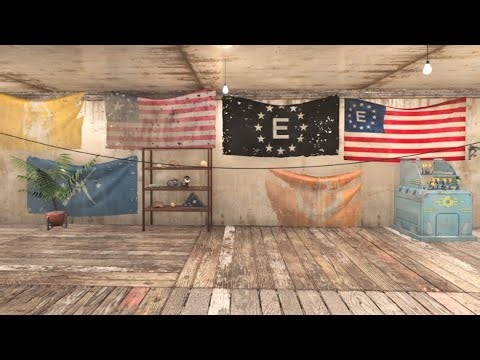 Fallout 4 How to Build Enclave Flags for Your Settlements Location