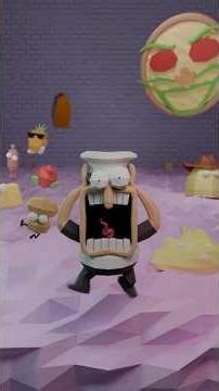 3D Modeling PIZZA TOWER in Low Poly