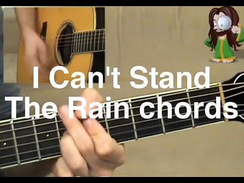 I Can't Stand The Rain chords
