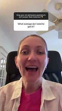 What grades do you need to get into vet school in Australia? 🐇 🐄#veterinary #vetschool #university