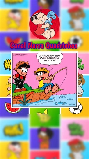 Tirinha do Chico Bento, sem Paciência | Narra Quadrinhos