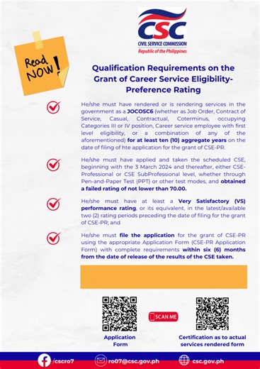 12K views · 79 reactions | READ NOW I Qualification Requirements on...