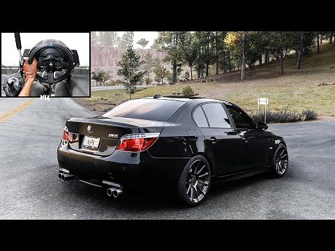 BMW M5 E60 | Forza Horizon 5 | Thrustmaster T300RS Gameplay