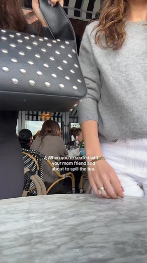 The tea is piping hot ya’ll 🤫🤐🫖 I swear this and tap solves all of life’s problems too lol #momfriend #momfriends @torrsim | Victoria Brown